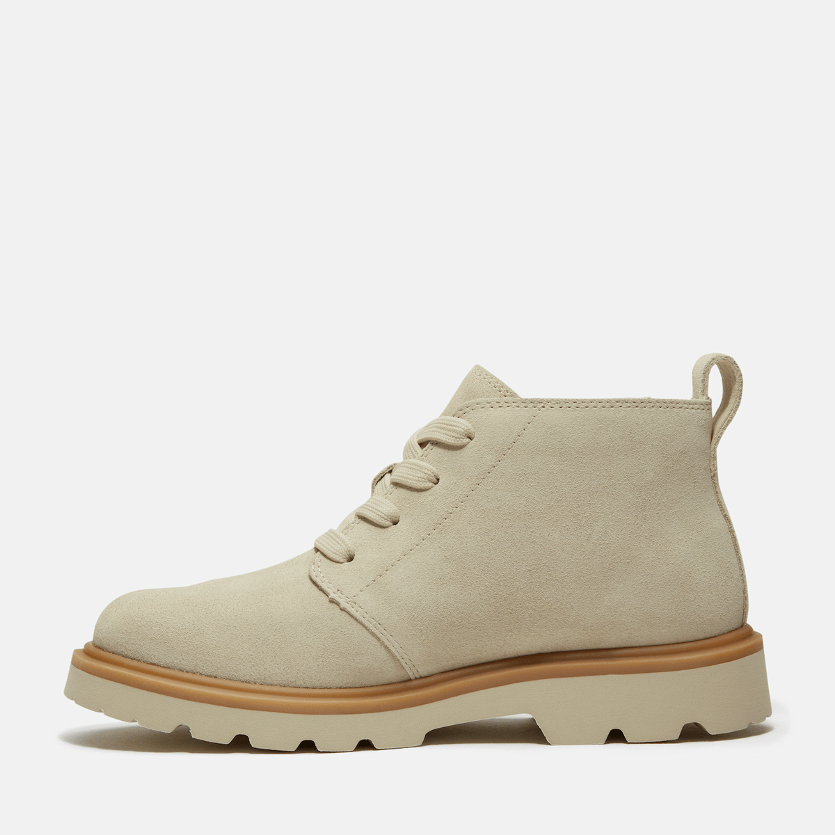 Womens Rowan Way Mid Chukka Boot TBL Light Beige Suede ALT6