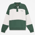 Womens Rugby Polo Sweatshirt TBL SycamoreLight Oatmeal Heather HERO