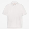 Womens ShortSleeve Pique Polo TBL White HERO