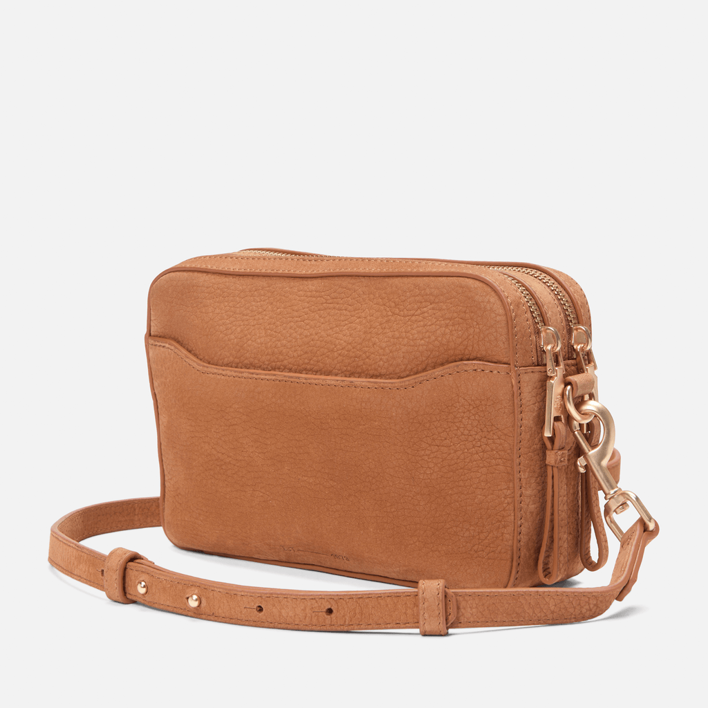 Womens Soft Leather Camera Bag TBL Tan Leather ALT2