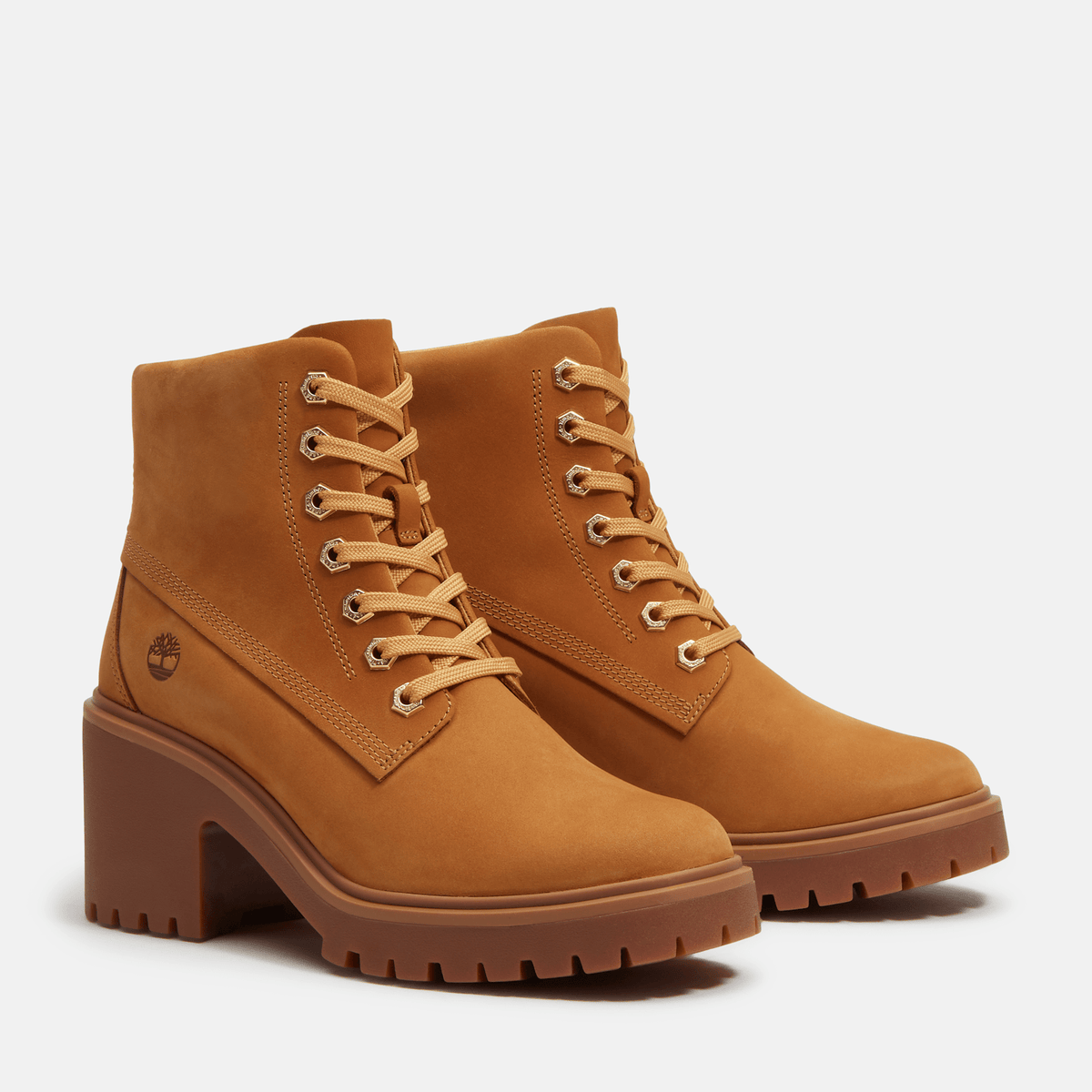 Womens Stone Heights Mid Boot TBL Wheat Nubuck ALT4