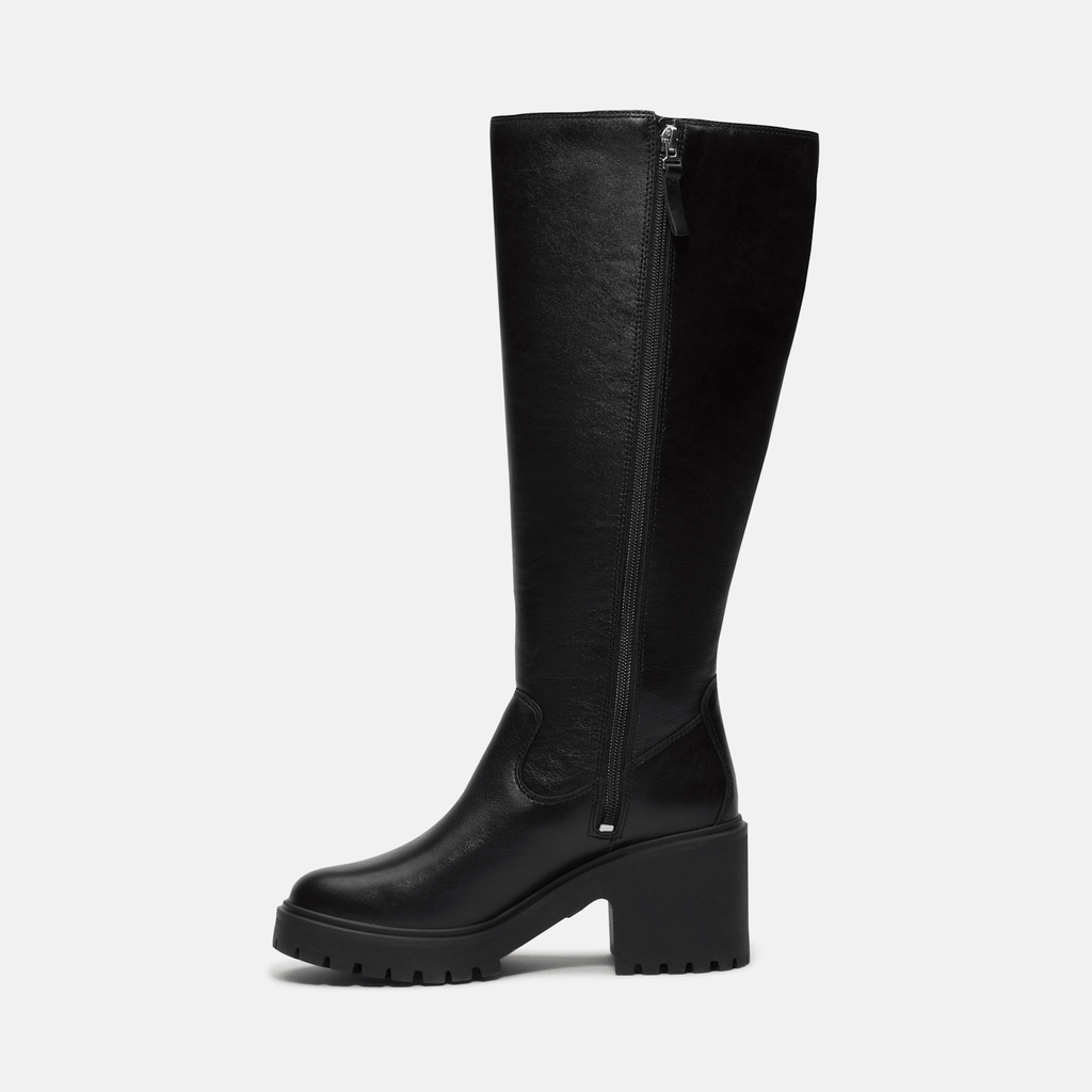 Womens Stone Heights Tall SideZip Boot TBL Black FullGrain ALT6