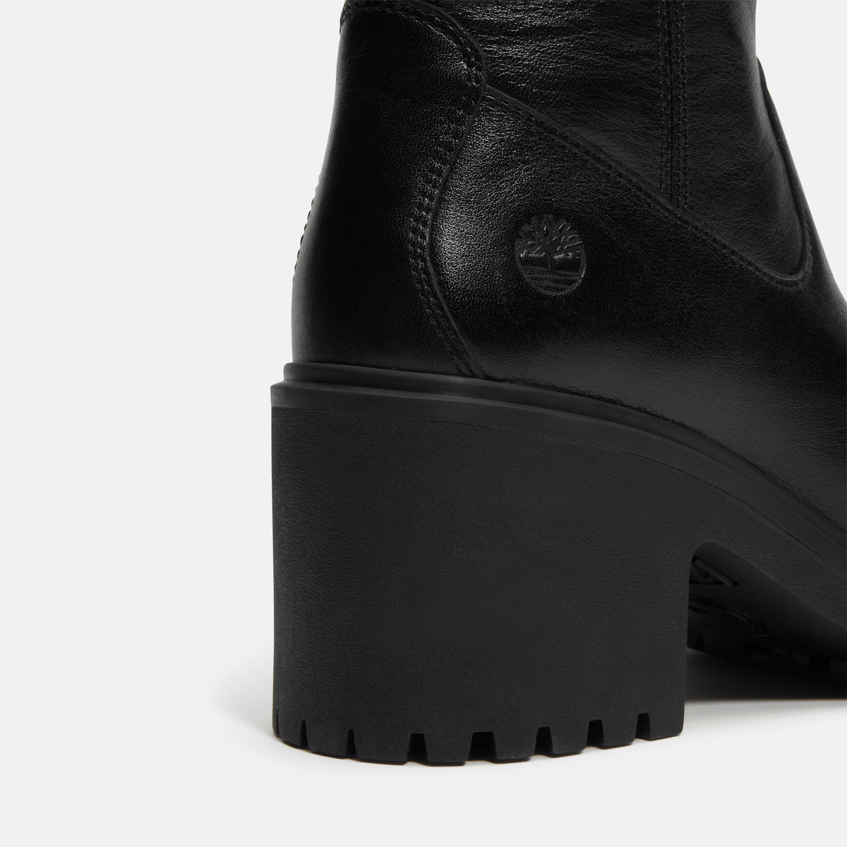 Womens Stone Heights Tall SideZip Boot TBL Black FullGrain ALT8
