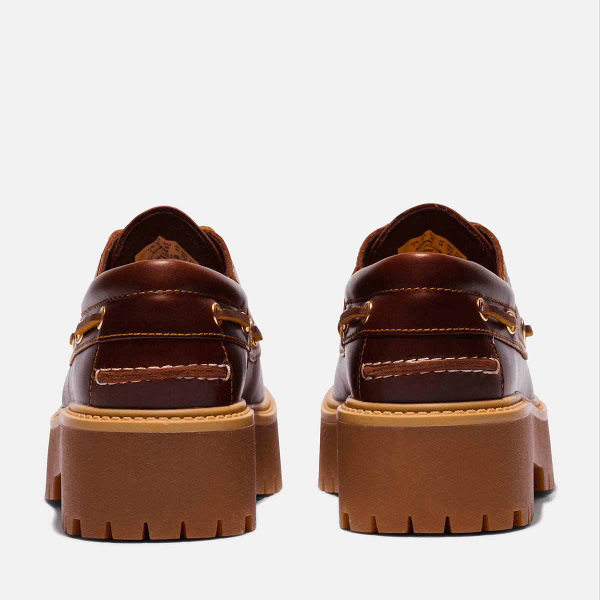Womens Stone Street Platform Boat Shoe TBL Rootbeer ALT5