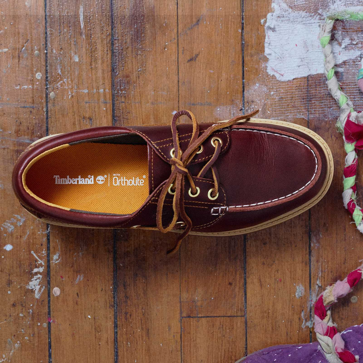 Womens Stone Street Platform Boat Shoe TBL Rootbeer ALTC