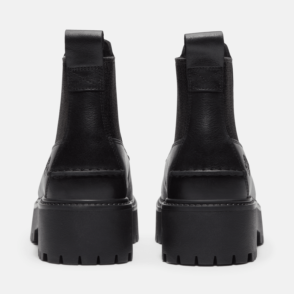 Womens Stone Street Platform Chelsea Boot TBL Black FullGrain ALT5