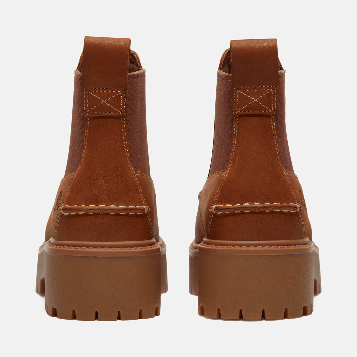 Womens Stone Street Platform Chelsea Boot TBL Wheat FullGrain ALT5
