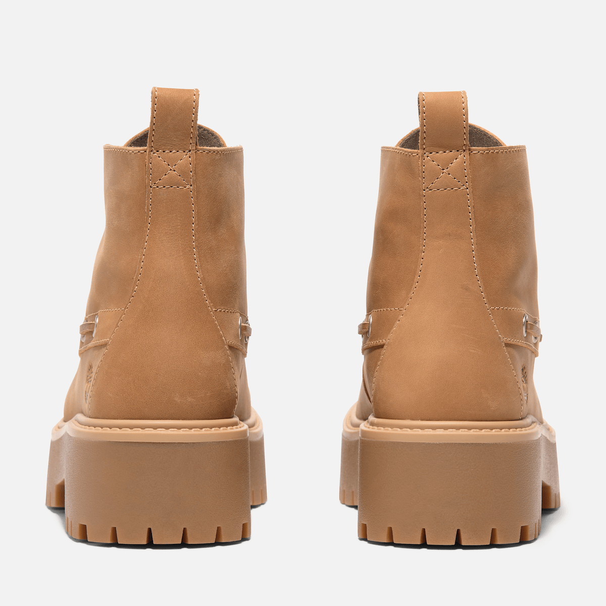 Womens Stone Street Platform Kiltie Boot TBL Wheat FullGrain ALT5