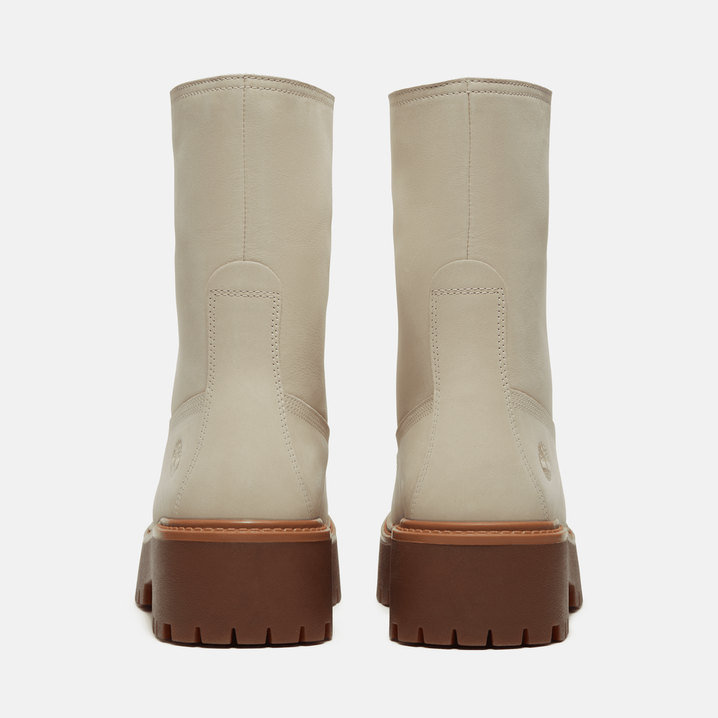 Womens Stone Street Platform Mid Boot TBL Light Beige Nubuck ALT5