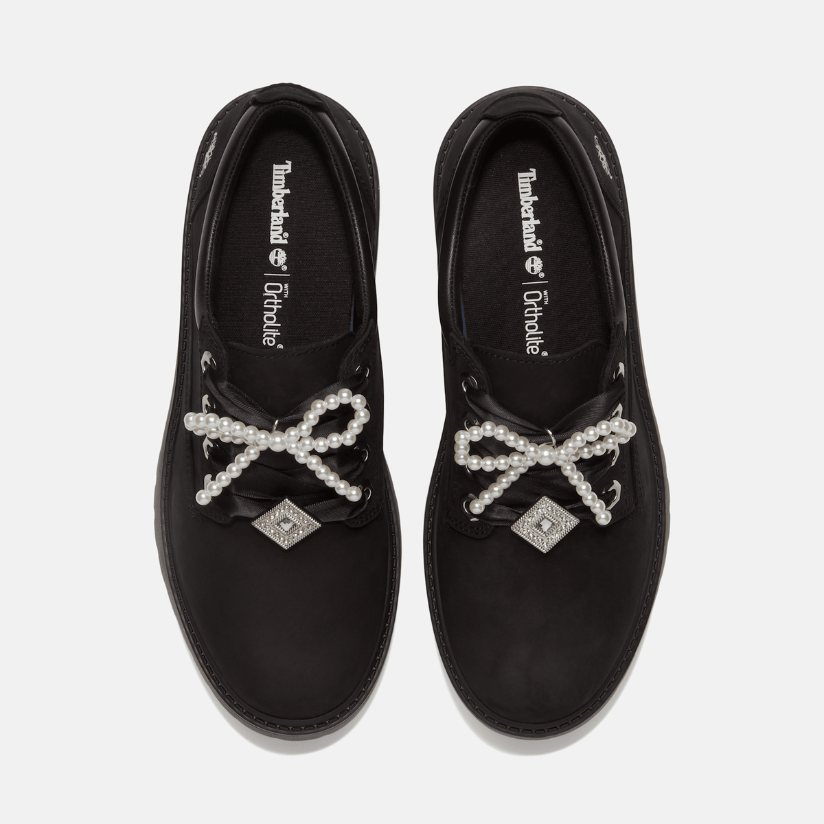 Womens Stone Street Platform Shoe TBL Black NubuckCharms ALT2