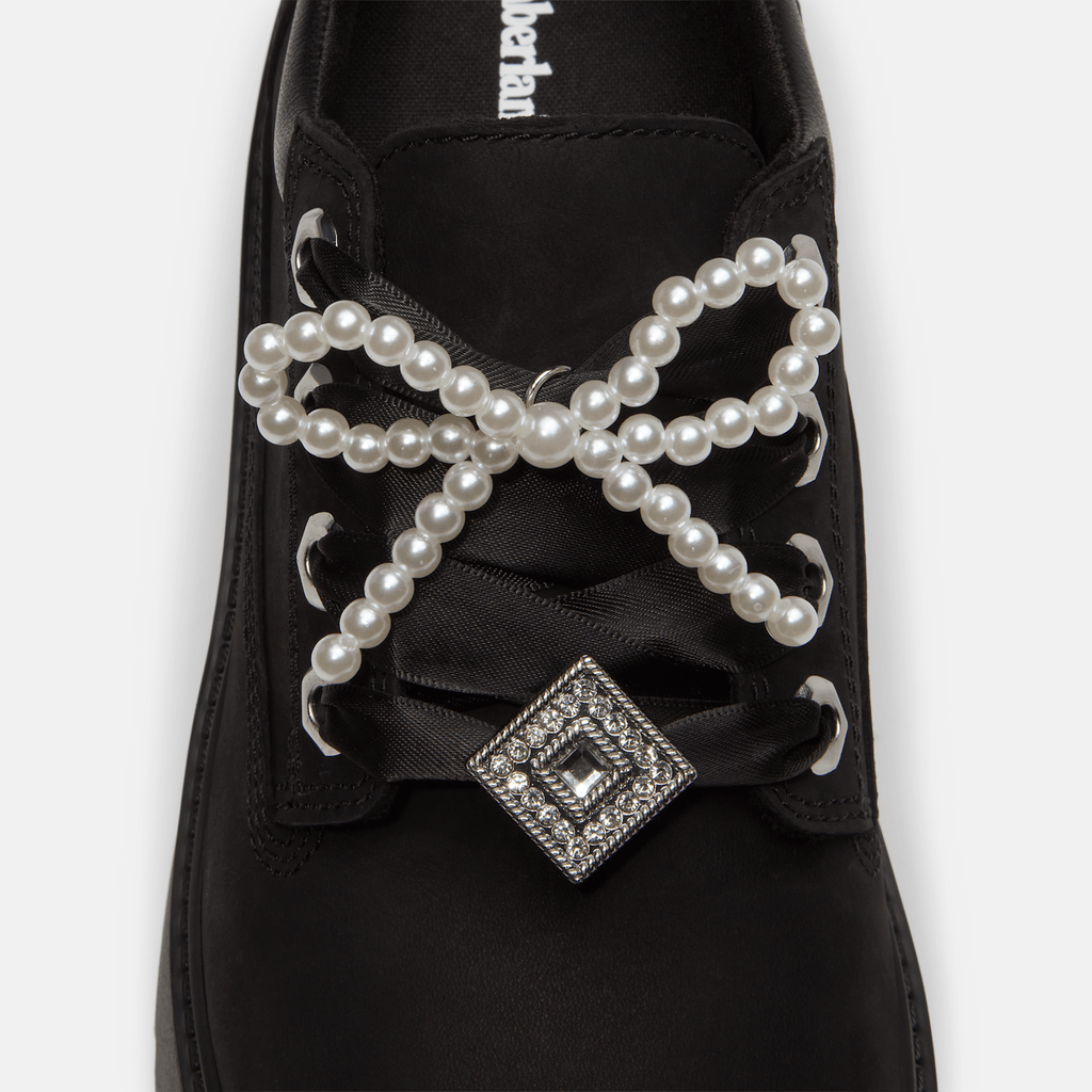 Womens Stone Street Platform Shoe TBL Black NubuckCharms ALT7