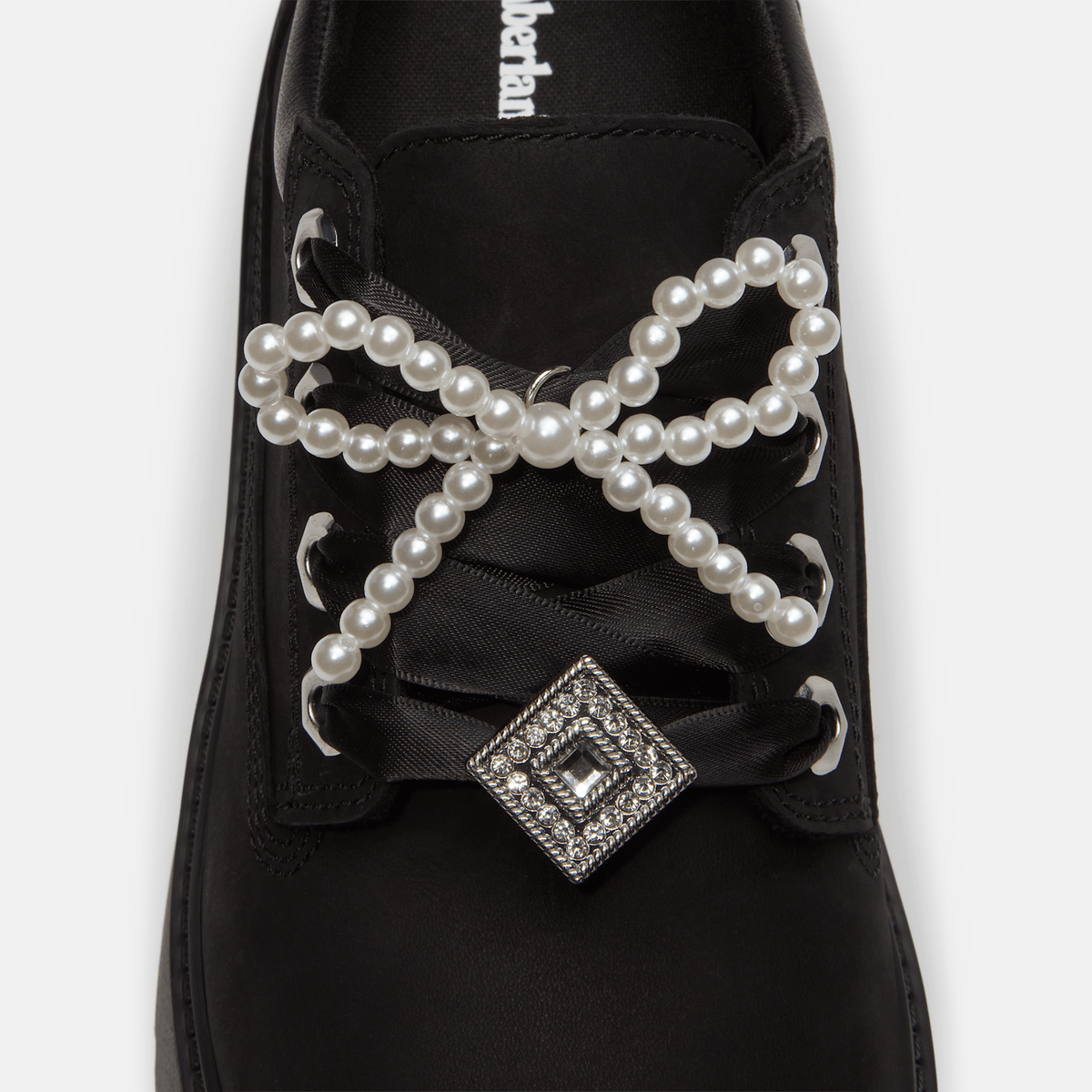 Womens Stone Street Platform Shoe TBL Black NubuckCharms ALT7