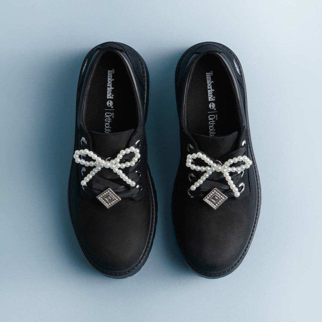 Womens Stone Street Platform Shoe TBL Black NubuckCharms ALTA