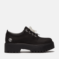 Womens Stone Street Platform Shoe TBL Black NubuckCharms HERO