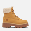 Womens Stone Street WarmLined Waterproof Platform Boot TBL Wheat Nubuck HERO
