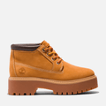 Womens Stone Street Waterproof Platform Boot TBL Wheat HERO