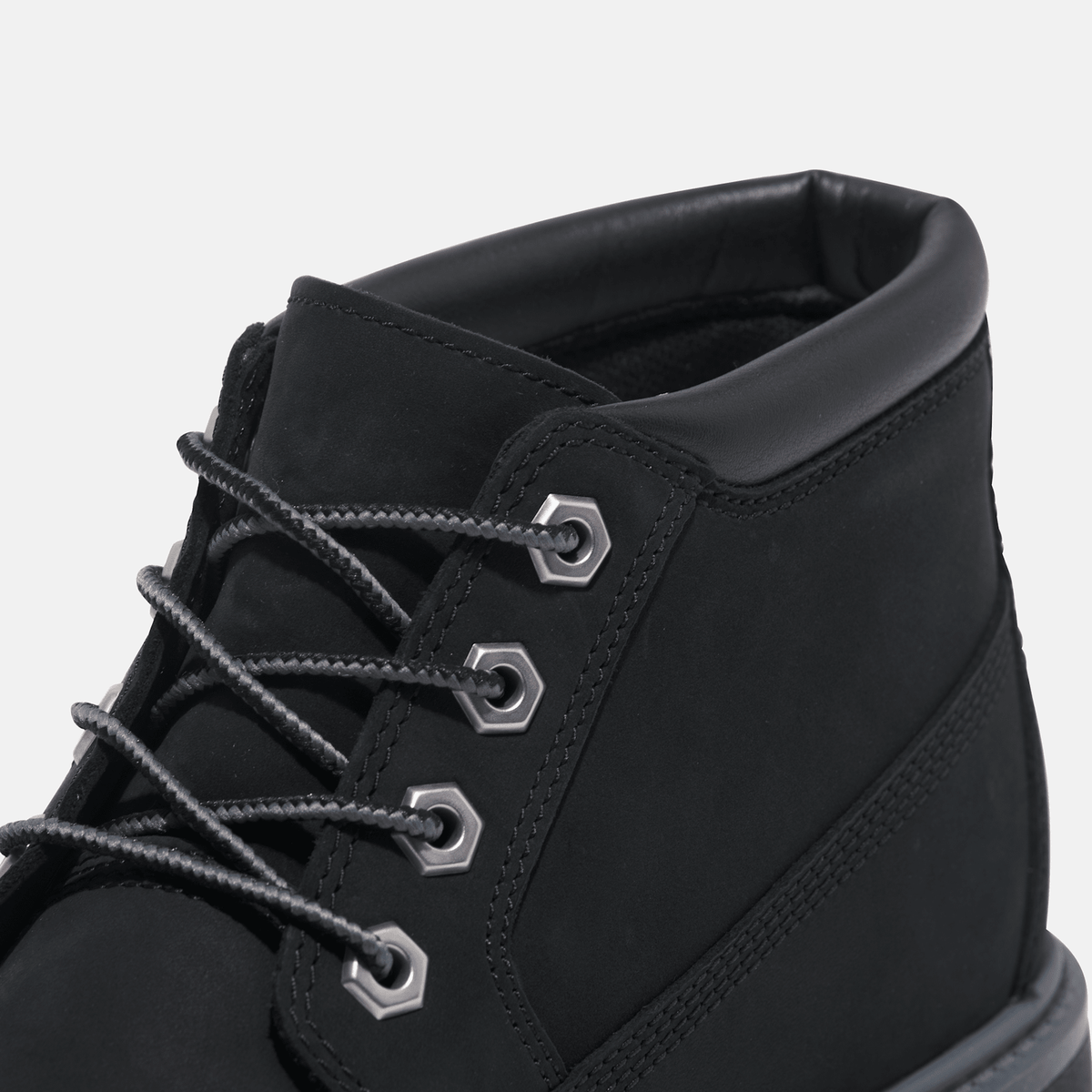 Womens Stone Street Waterproof Platform Chukka TBL Black Nubuck ALT7