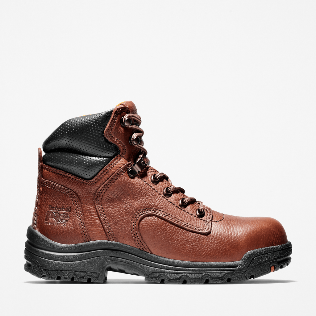 Womens TiTAN 6 Alloy Toe Work Boot TBL Brown HERO