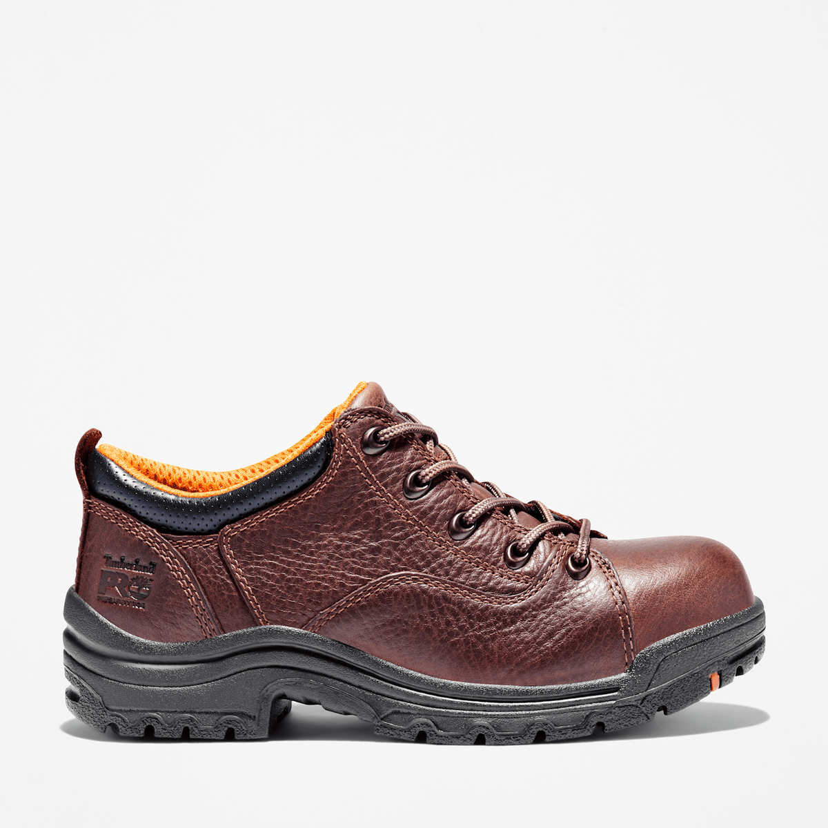 Womens TiTAN Casual Alloy Toe Work Shoe TBL Brown HERO