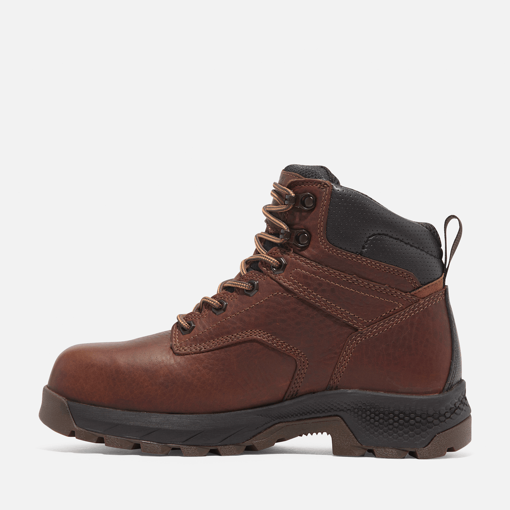 Womens TiTAN EV 6 CompToe Waterproof Insulated Work Boot TBL Brown ALT6