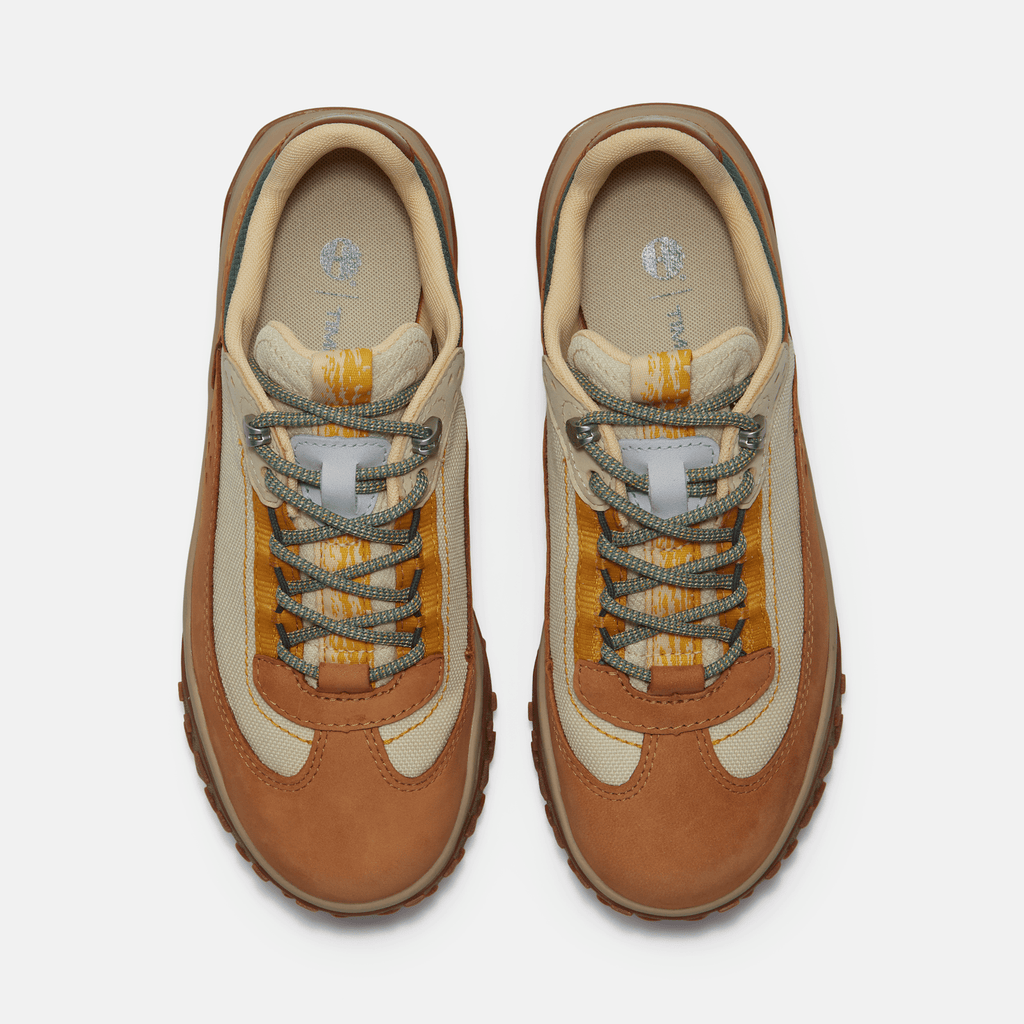 Womens TimberCush Motion 7 Waterproof Sneaker TBL Wheat Nubuck ALT2