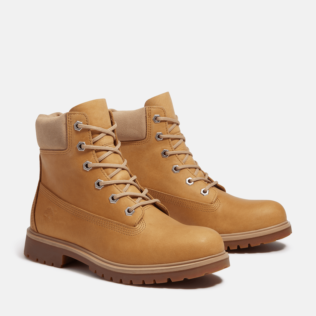 Womens Timberland 25 6Inch Waterproof Boot TBL Wheat FullGrain ALT4