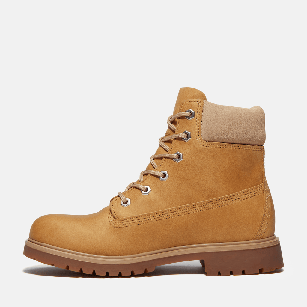 Womens Timberland 25 6Inch Waterproof Boot TBL Wheat FullGrain ALT6