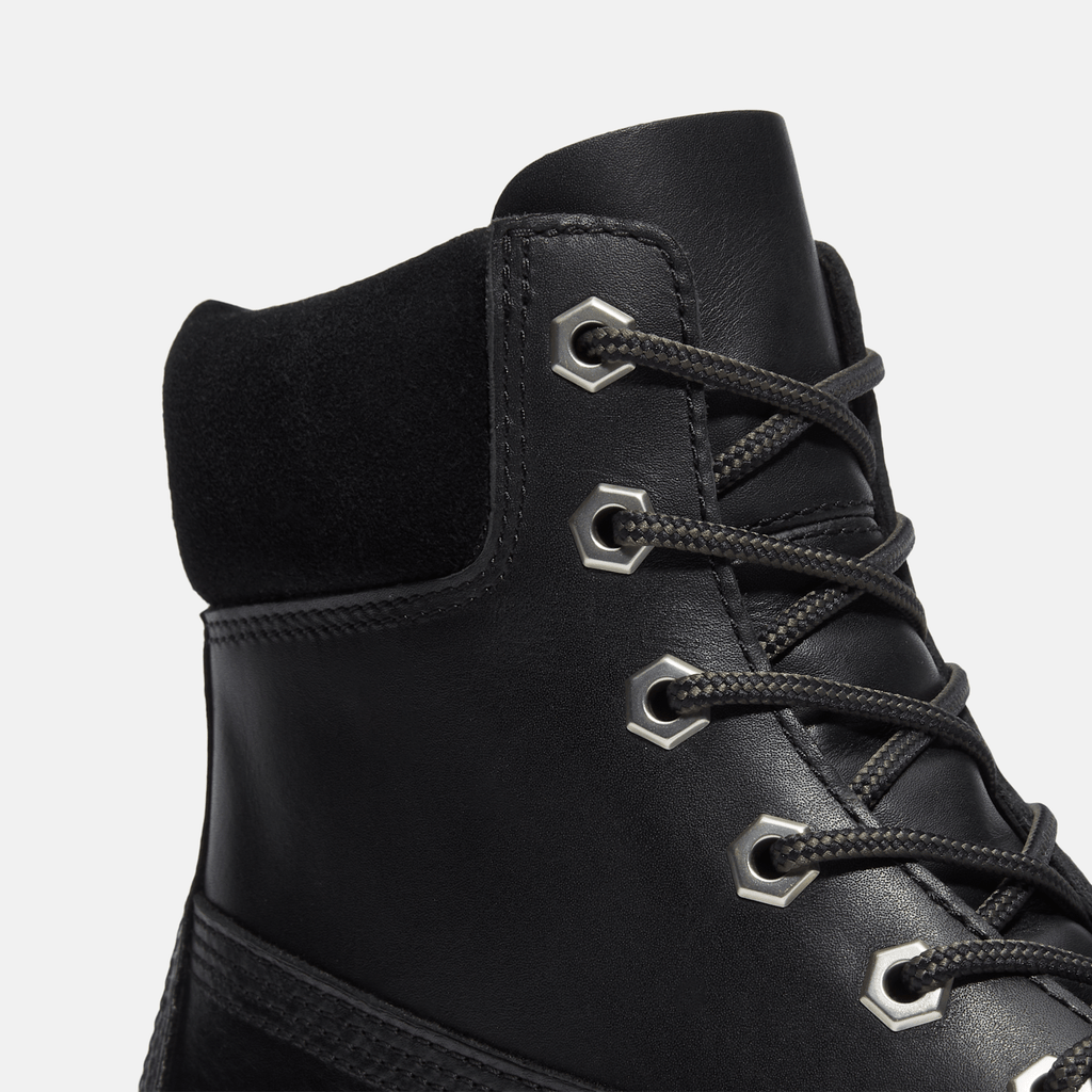 Womens Timberland 25 6Inch Waterproof Boot TBL Black FullGrain ALT7