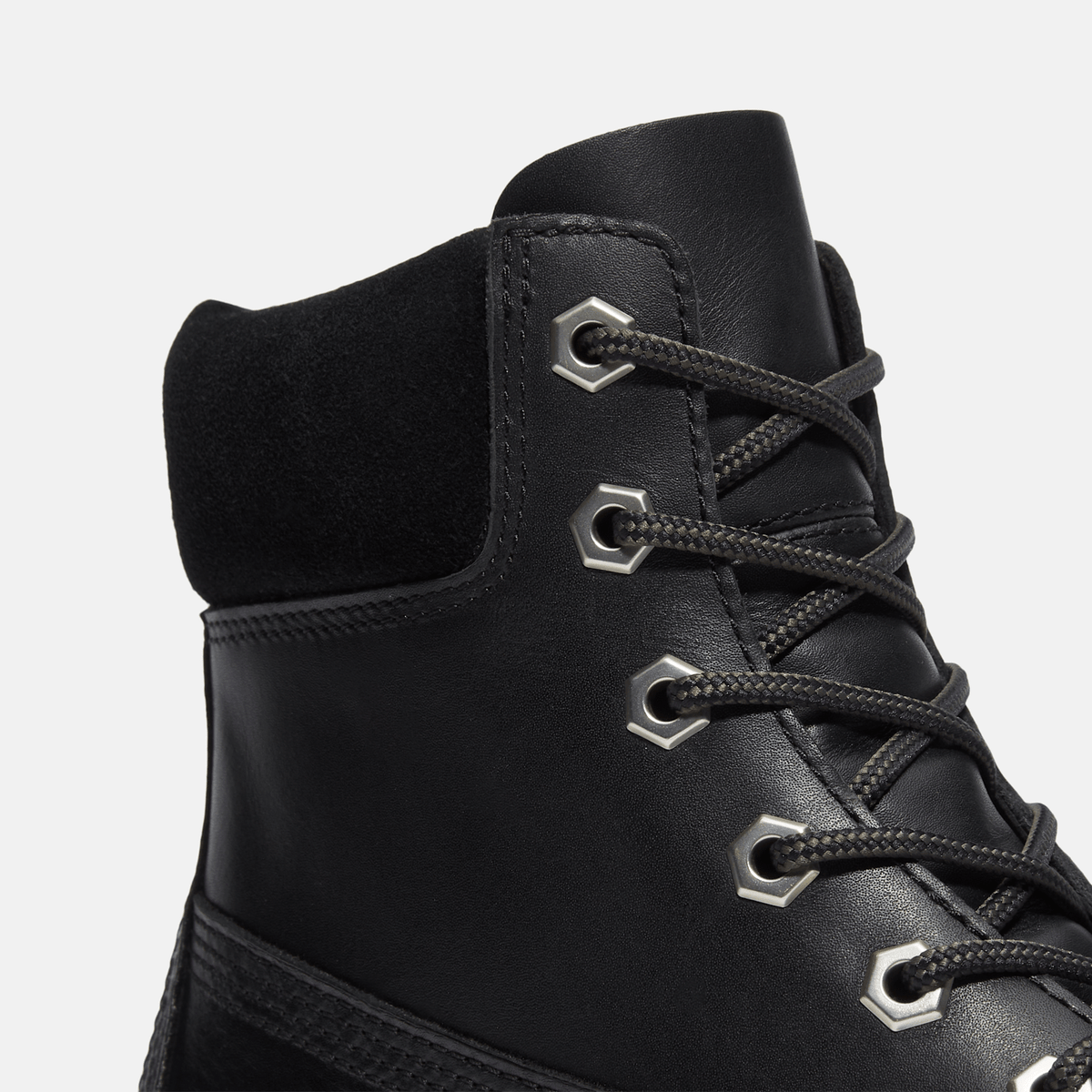 Womens Timberland 25 6Inch Waterproof Boot TBL Black FullGrain ALT7