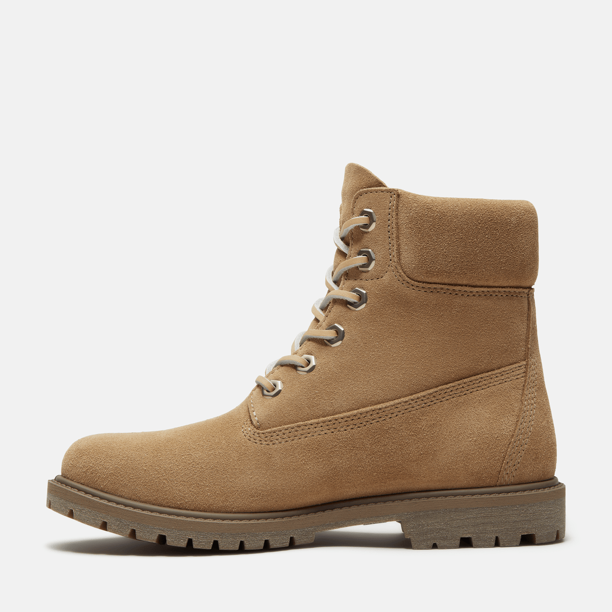 Womens Timberland 6Inch Waterproof Boot TBL Beige Suede ALT6