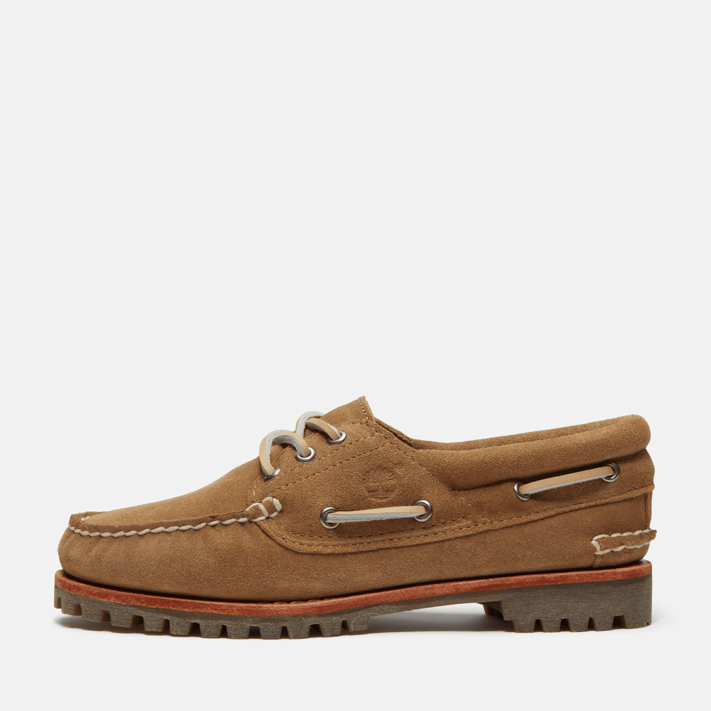 Womens Timberland Authentic Boat Shoe TBL Beige Suede ALT10