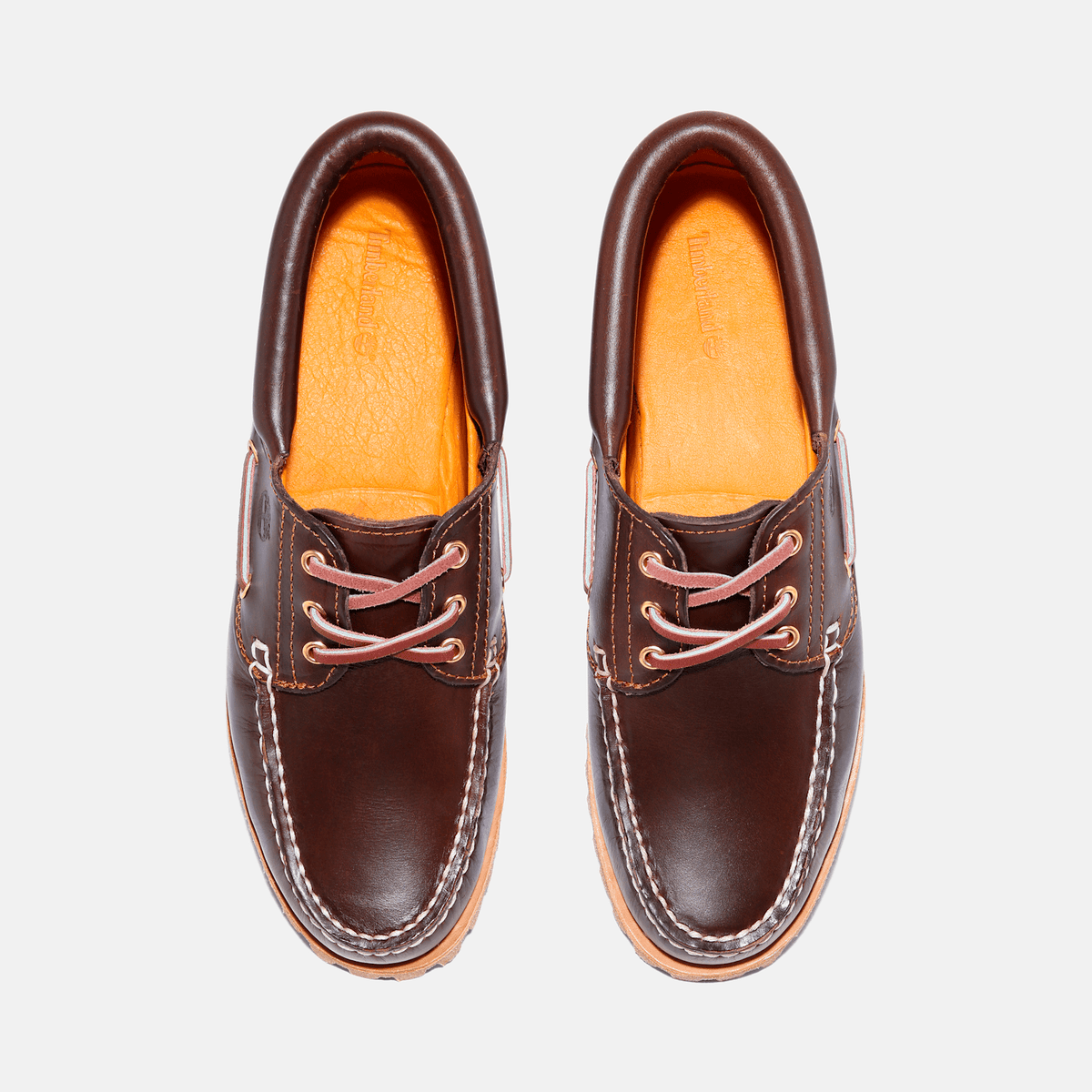Womens Timberland Authentic Boat Shoe TBL Brown ALT2