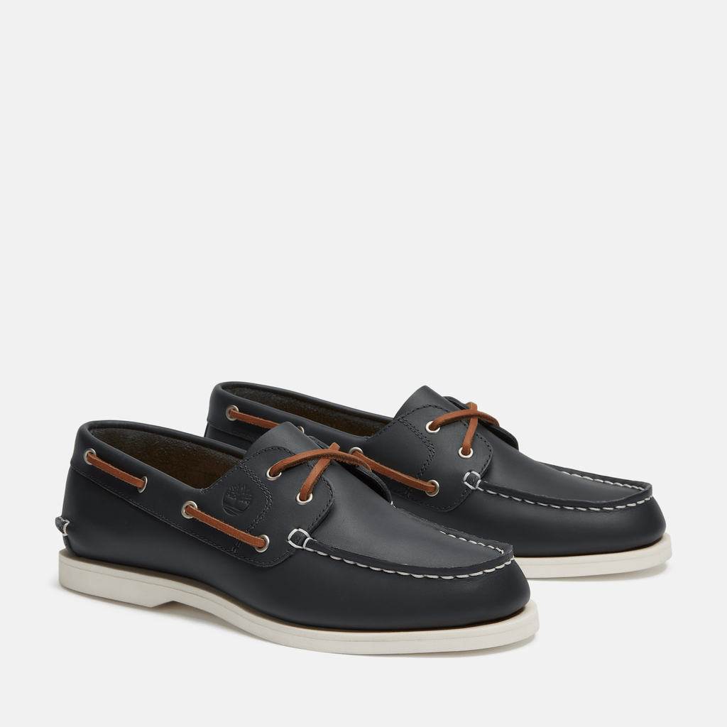 Womens Timberland Classic Boat Shoe TBL Navy FullGrain ALT4