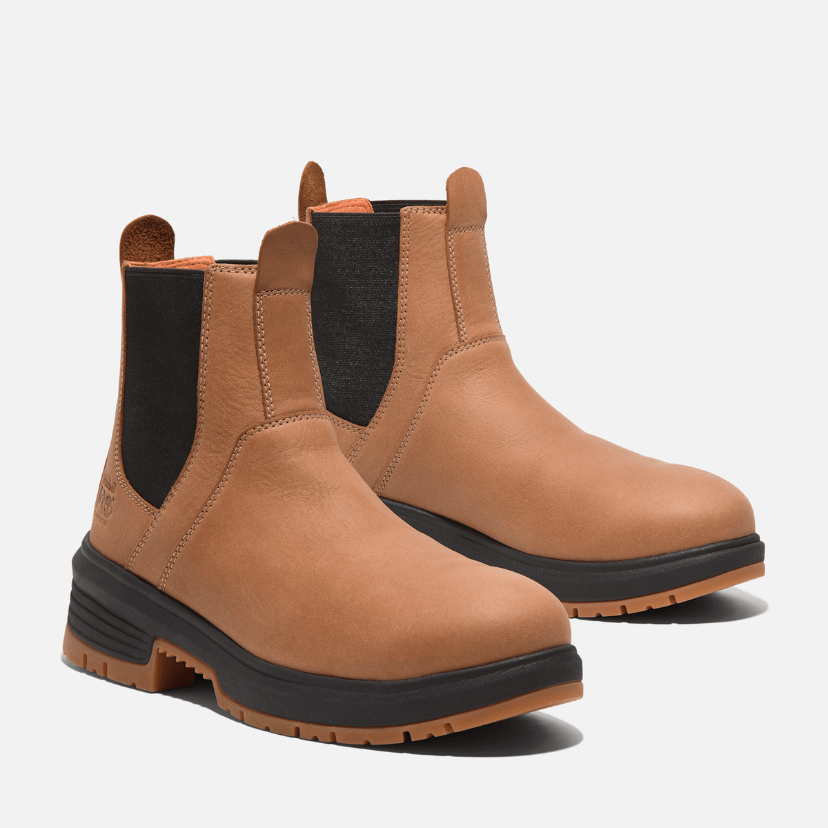 Womens Timberland  PRO Birchline 6 CompToe Work Boot TBL Light Brown FullGrain ALT4