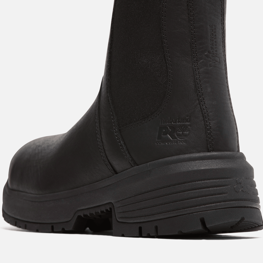 Womens Timberland PRO Birchline 6 CompToe Work Boot TBL Blackout FullGrain ALT7