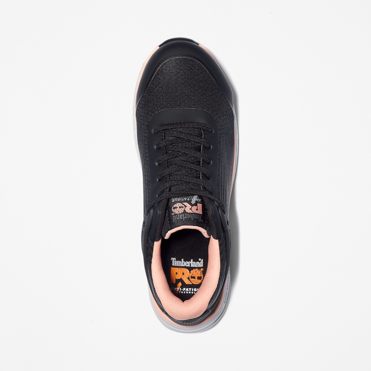 Womens Timberland PRO Drivetrain CompToe Work Sneaker TBL BlackPink ALT2