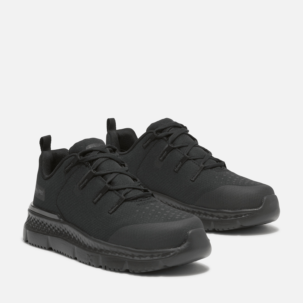 Womens Timberland PRO Intercept Athletic SteelToe Work Sneaker TBL Black ALT4