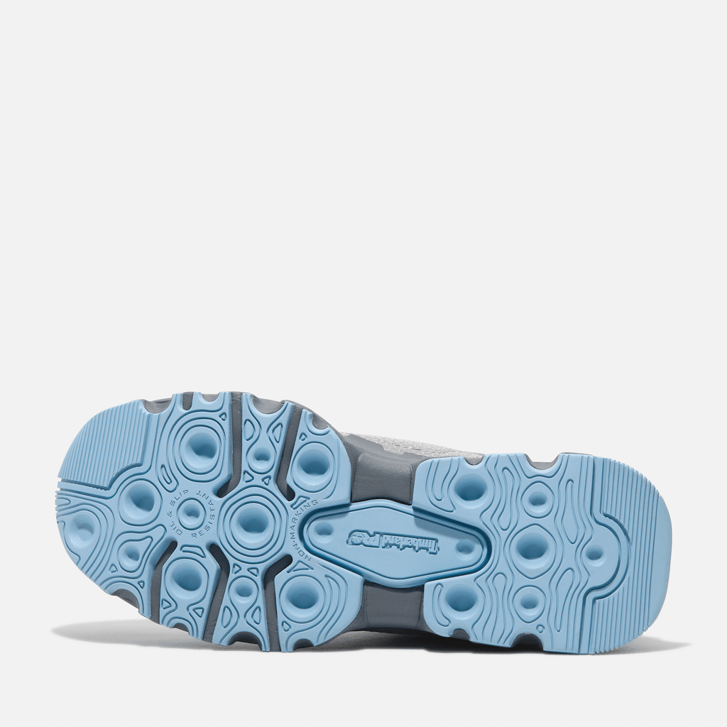 Womens Timberland PRO Powertrain EV Composite Toe Work Sneaker TBL GreyBlue ALT3