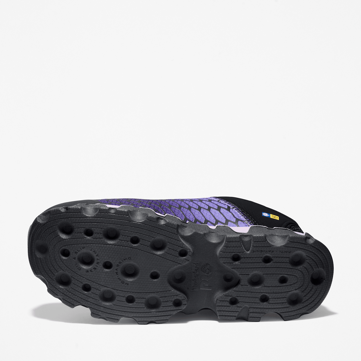 Womens Timberland PRO Powertrain Sport Alloy Toe Work Sneaker TBL BlackPurple ALT3