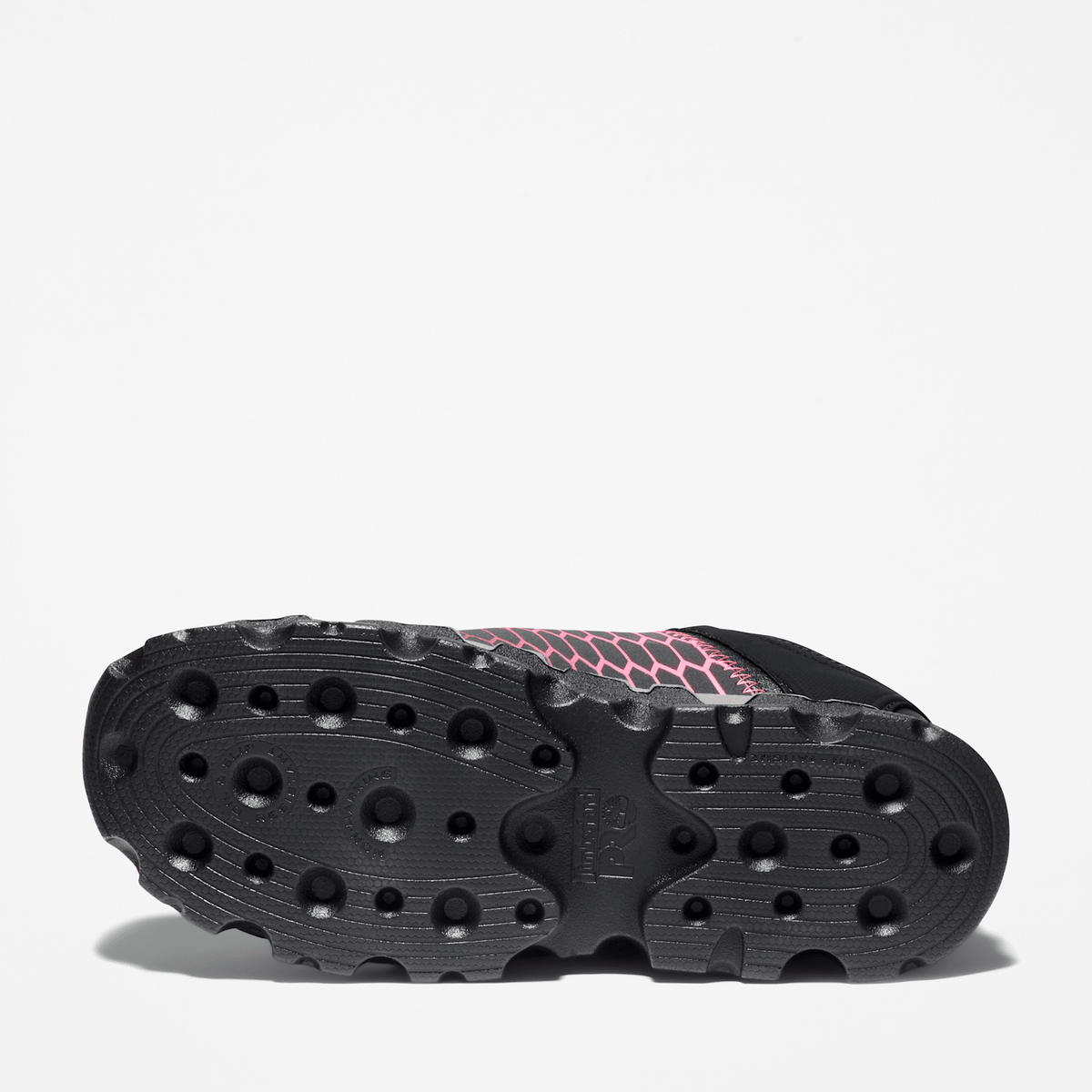 Womens Timberland PRO Powertrain Sport Alloy Toe Work Sneaker TBL BlackPink ALT3