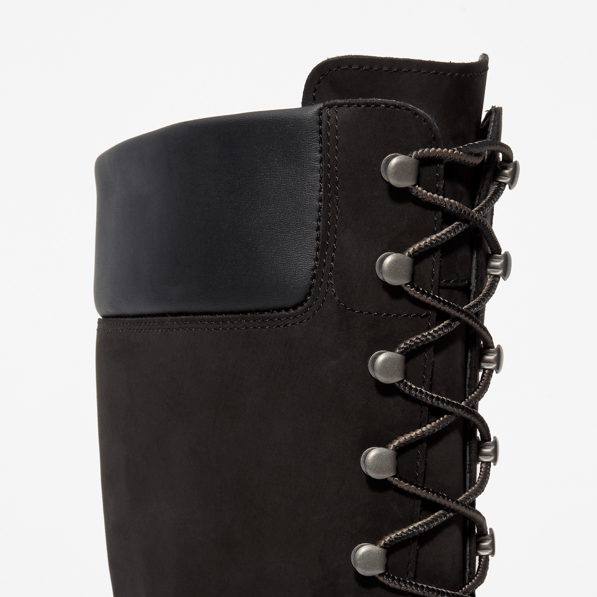 Womens Timberland Premium 14Inch Waterproof Boot TBL Black Nubuck ALT7