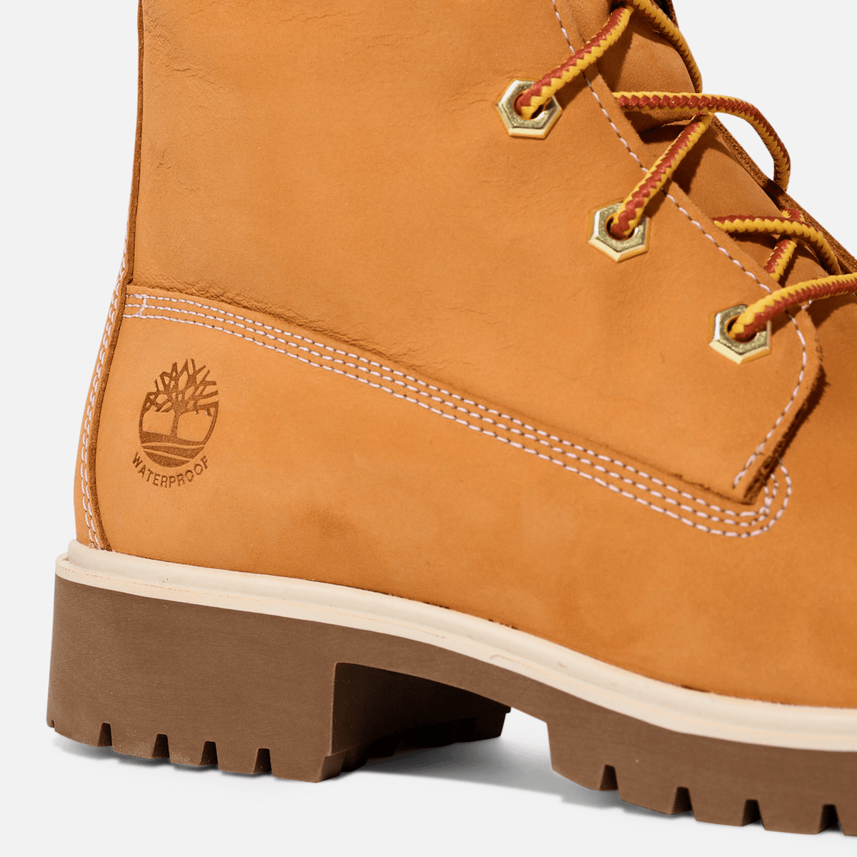 Womens Timberland Premium 14Inch Waterproof Boot TBL Wheat Nubuck ALT7
