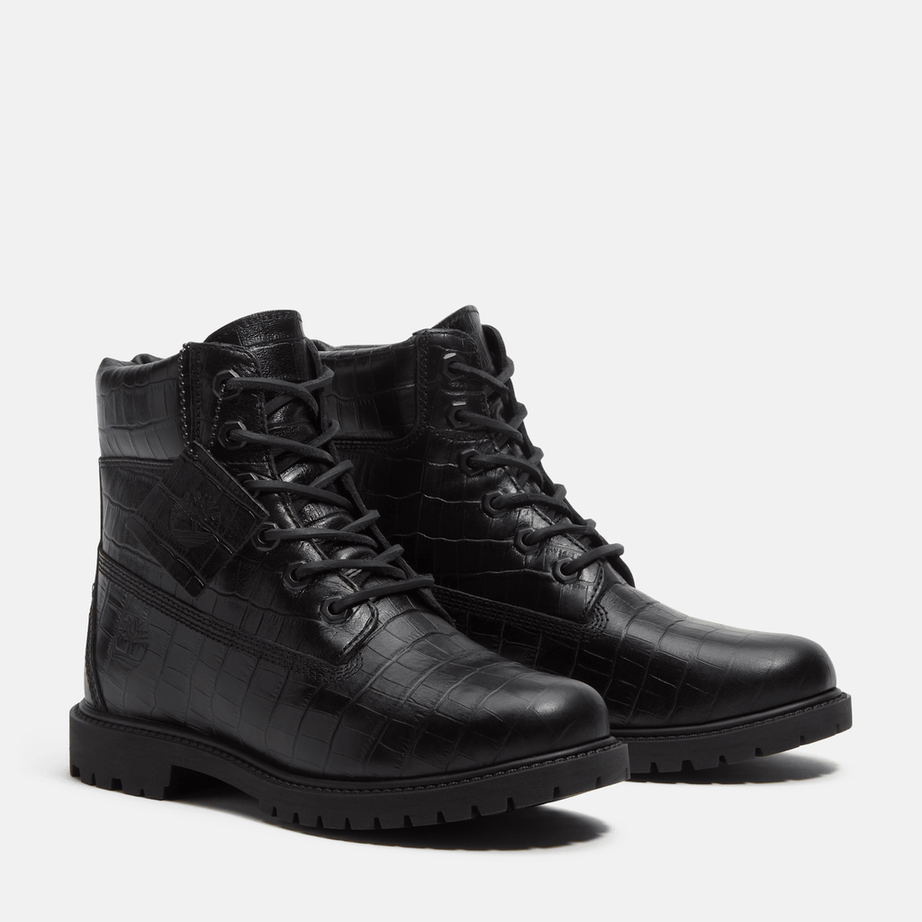 Womens Timberland Premium 6Inch Boot TBL Black FullGrain ALT4