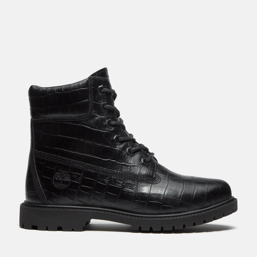 Womens Timberland Premium 6Inch Boot TBL Black FullGrain HERO