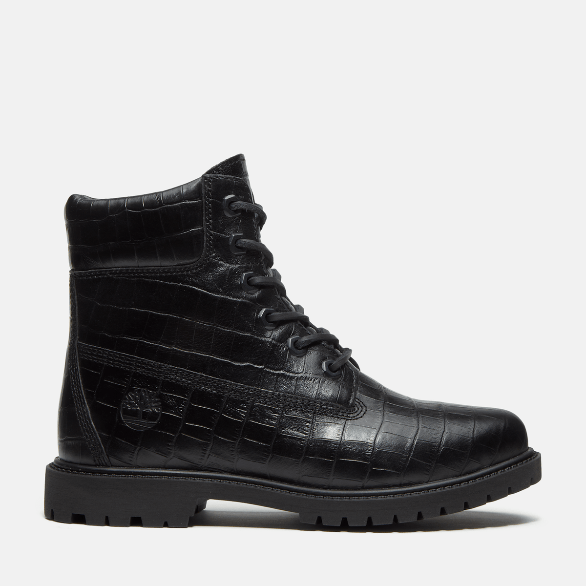 Womens Timberland Premium 6Inch Boot TBL Black FullGrain HERO