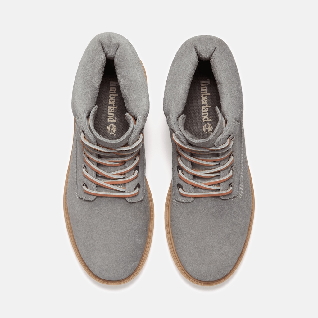 Womens Timberland Premium 6Inch Boot TBL Medium Grey Suede ALT2