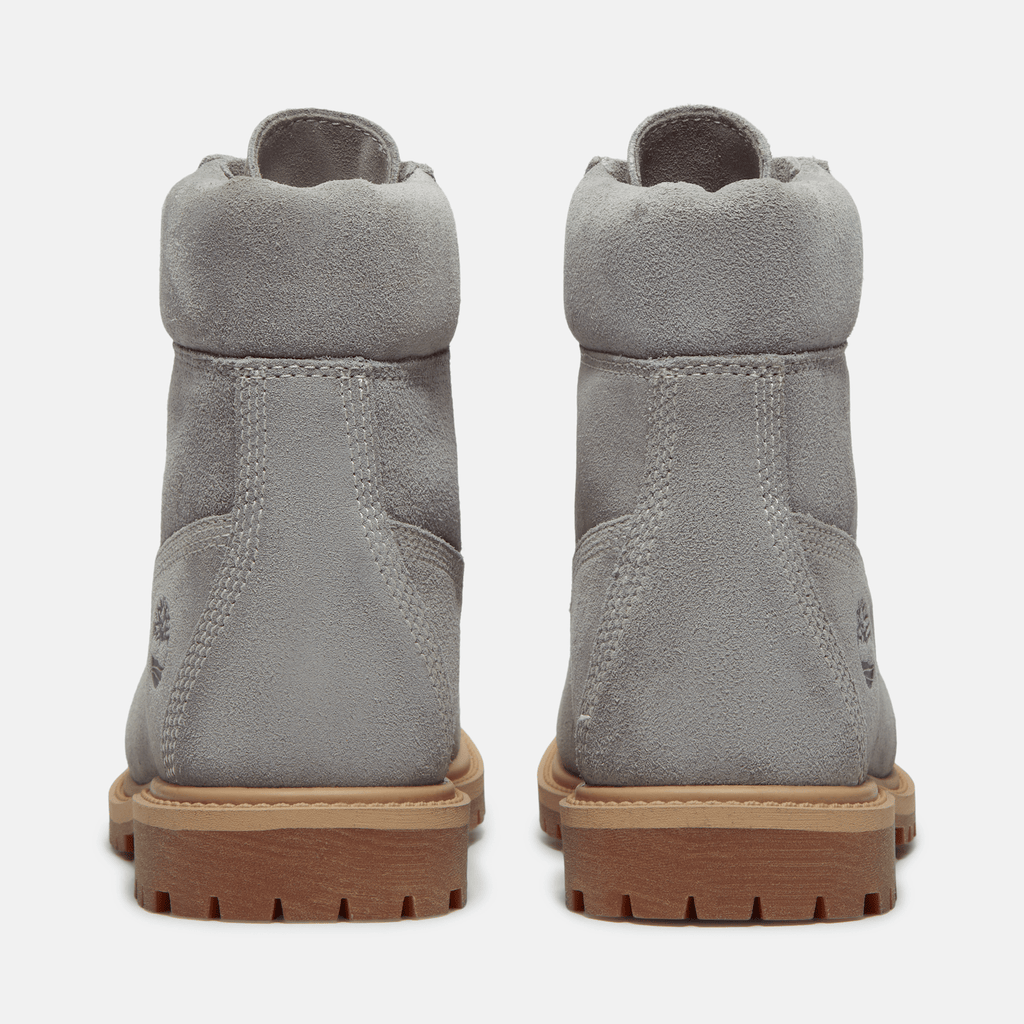 Womens Timberland Premium 6Inch Boot TBL Medium Grey Suede ALT5