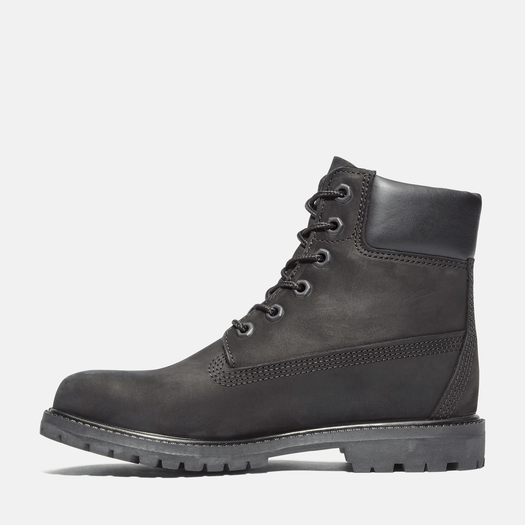 Womens Timberland Premium 6Inch Waterproof Boot TBL Black ALT6