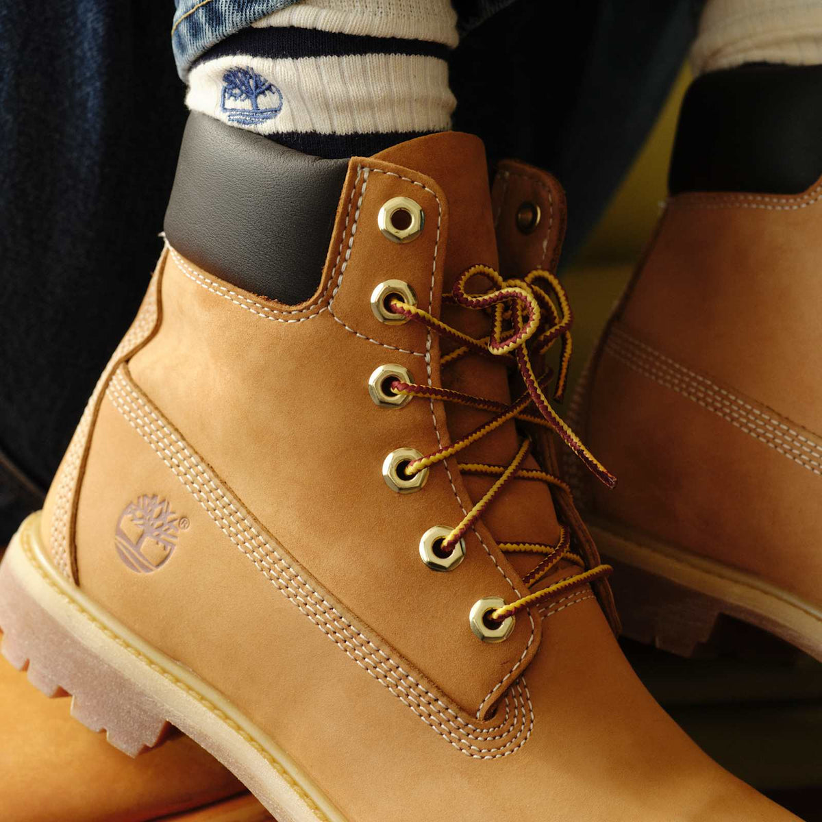 Womens Timberland Premium 6Inch Waterproof Boot TBL Wheat ALTB