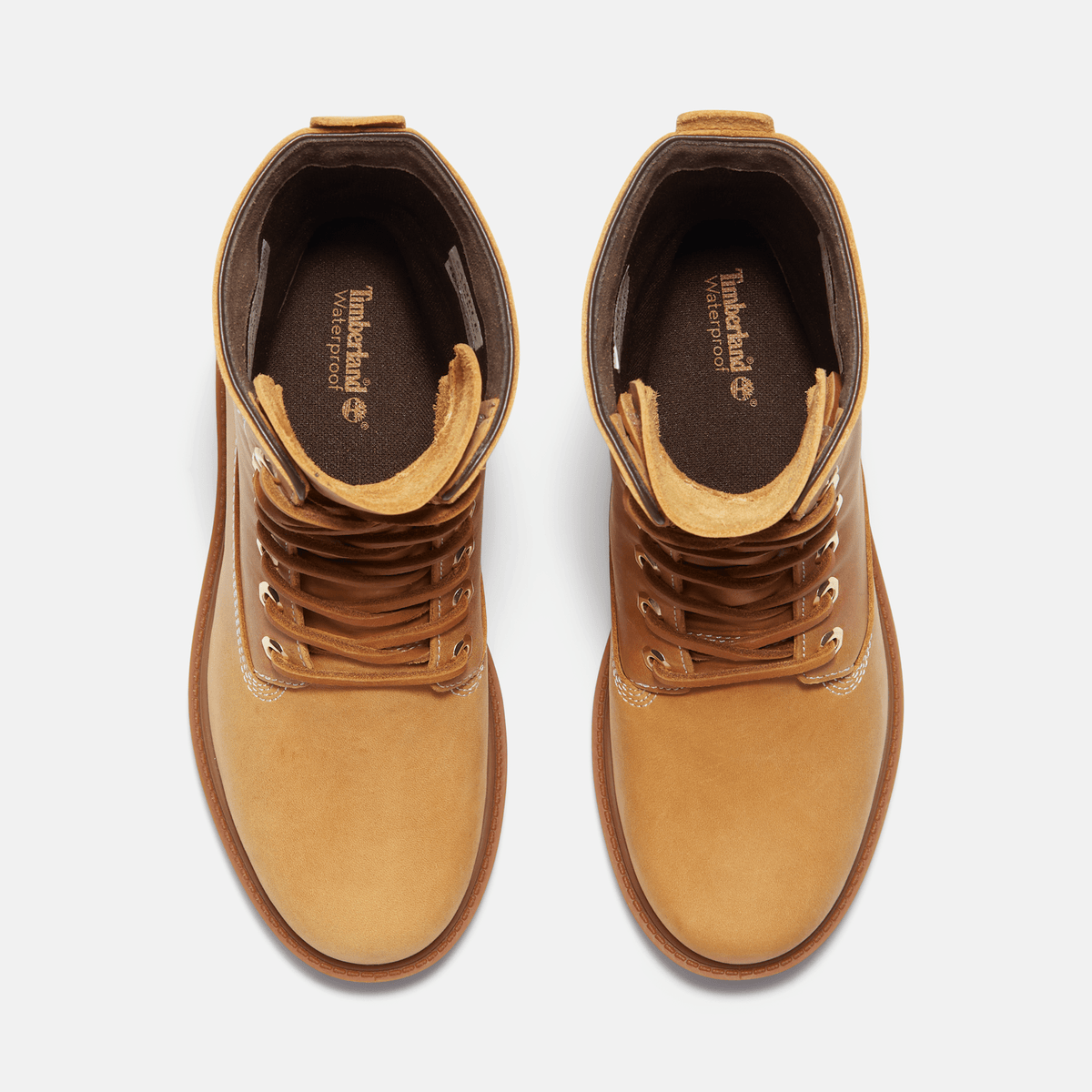 Womens Timberland Premium 8Inch Waterproof Boot TBL Wheat FullGrain ALT2